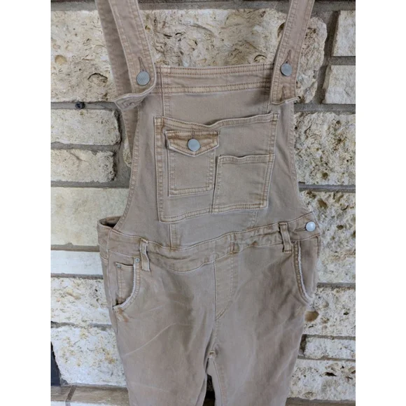 Women's Free People Overalls Size 26 Beige - Picture 2 of 4